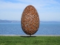 Preview: Egg garden sculpture rusty